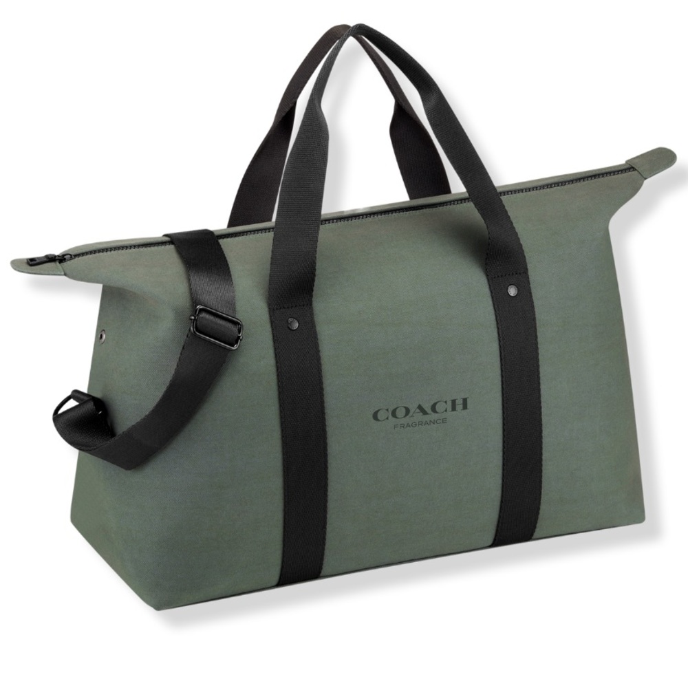 $42❤️‍🔥 LAST 1! COACH Weekend Bag Gray 💼 NEW IN PACKAGE Duffel Men’s Fragrance - Picture 2 of 5